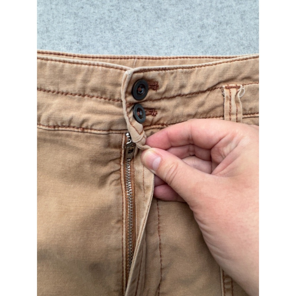 Anthropologie The Wanderer Utility Pants Womens *34x28 Pink Cargo Pockets Faded - Picture 10 of 16